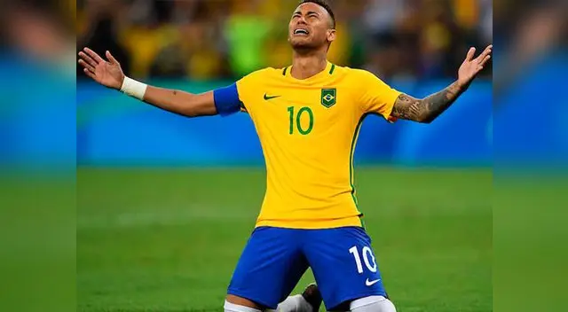 Neymar rompió en llanto tras darle el gol de la victoria a Brasil