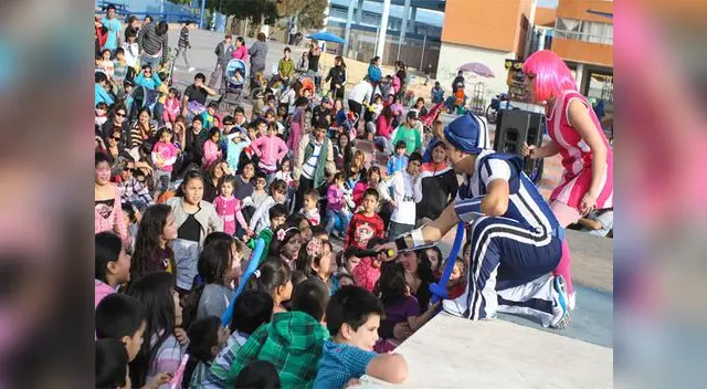 Los niños, algarabía e imaginación