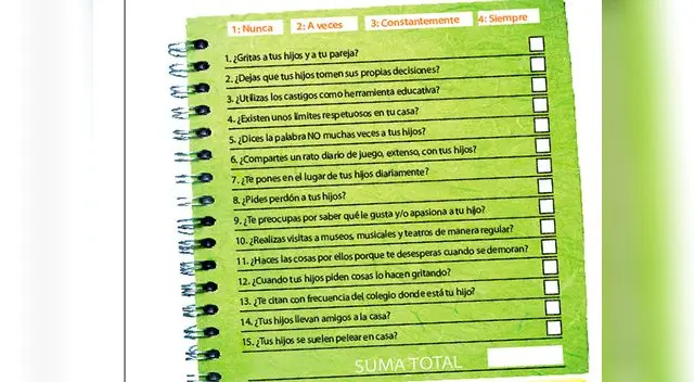 Día del Niño. Un test para resolver en familia