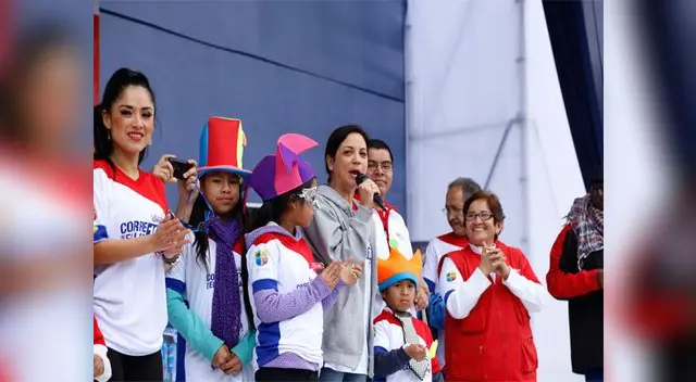 Katy Jara apoyó esta noble causa