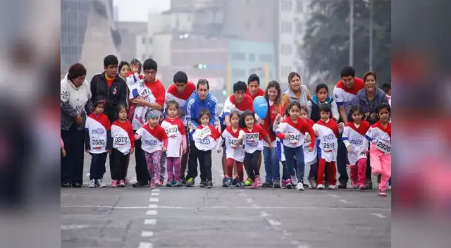 Entusiasmo infantil en la partida
