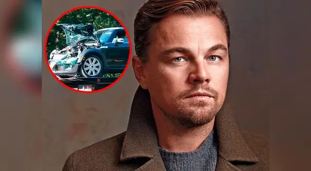 Leonardo DiCaprio y su novia sufren accidente automovilístico