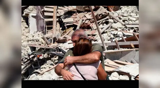 Dolor y desolación deja el terremoto en Italia 