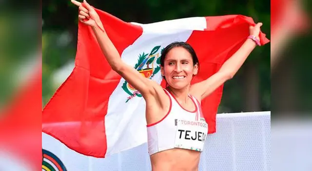 Una gran deportista nacional.