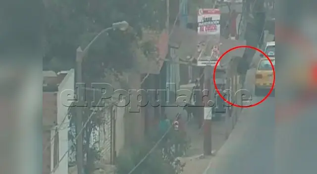 Sin miramientos dispara a su víctima