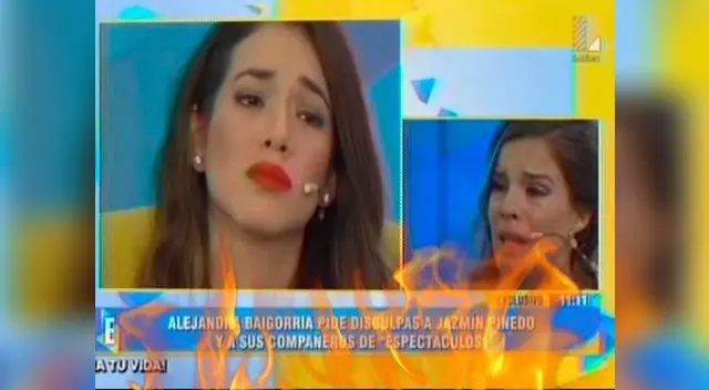 Jazmín lloró desconsoladamente al recibir los fuertes comentarios de Alejandra 