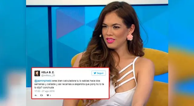 ¿Por qué Jazmín Pinedo es criticada en redes sociales?