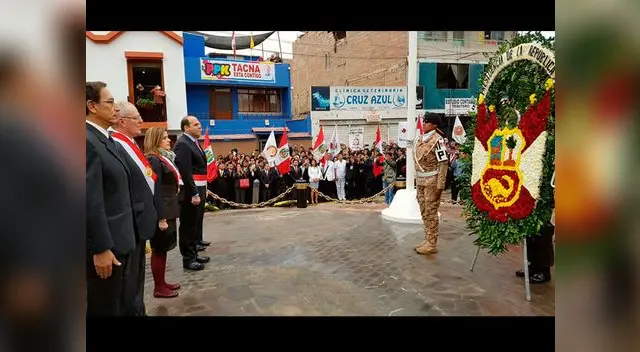 Presidente Pedro Pablo Kuczynski encabeza celebración por aniversario de Tacna