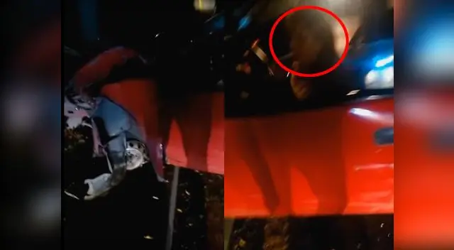 La mujer pedía ayuda a los transeúntes del lugar para poner en marcha el auto La mujer pedía ayuda a los transeúntes del lugar para poner en marcha el auto