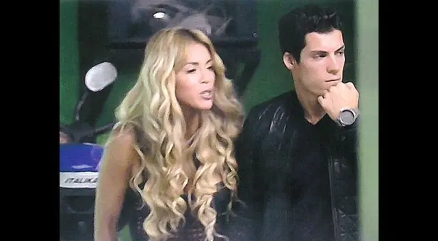 Revista Magaly los captó durante celebración de cumpleaños de la rubia