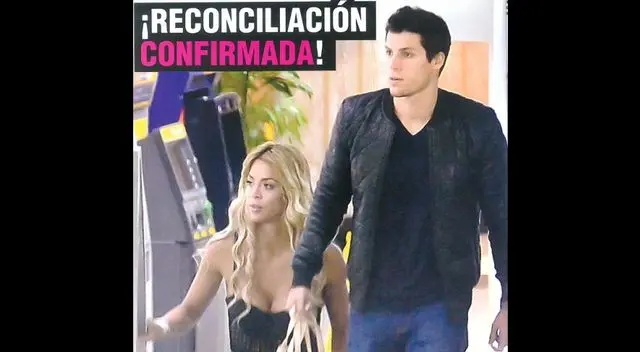 Revista Magaly los captó durante celebración de cumpleaños de la rubia