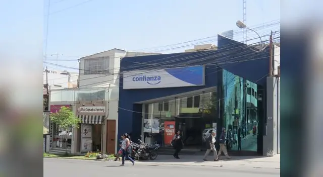 En esta agencia de la avenida Cayma ocurrió la estafa. En esta agencia de la avenida Cayma ocurrió la estafa.