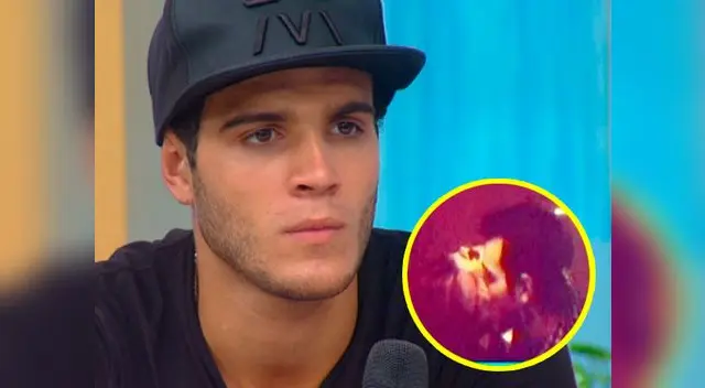 Mario Irivarren se muestra arrepentido por beso con la argentina Mario Irivarren se muestra arrepentido por beso con la argentina