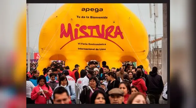 Este es el recorrido para hoy en Mistura Este es el recorrido para hoy en Mistura