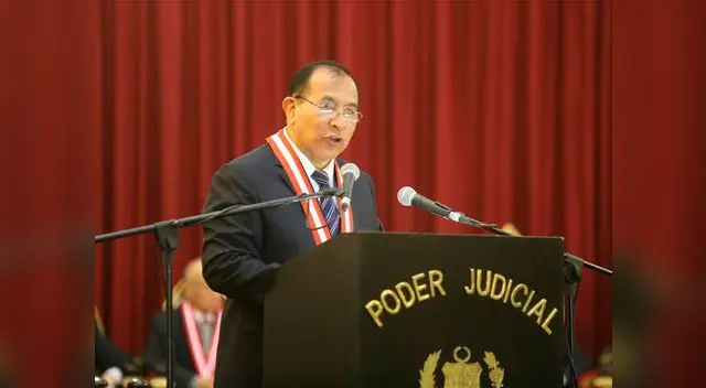 Presidente del Poder Judicial exhortó a los jueces a cumplir con las horas programadas de las audiencias