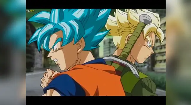 : Gokú y Trunks se enfrentan contra Black Gokú y Zamasu