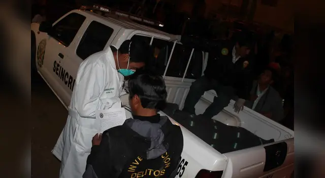 El cuerpo del escolar fue llevado a la morgue de Puno El cuerpo del escolar fue llevado a la morgue de Puno