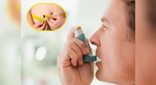 Obesidad puede reducir la capacidad pulmonar y el tamaño de los bronquios.