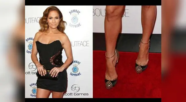 JLo luce zapatos elegantes