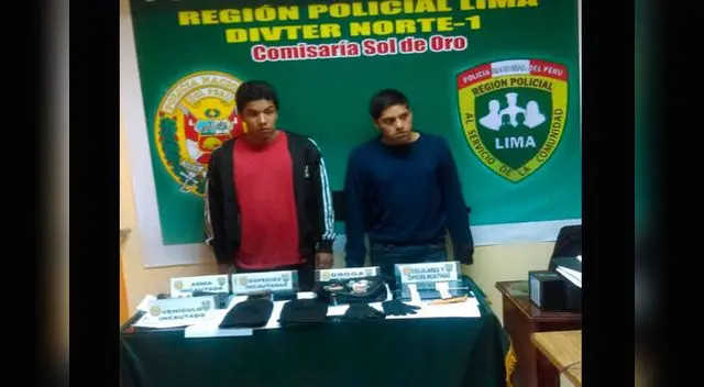 Sujetos fueron trasladados a la comisaría Sujetos fueron trasladados a la comisaría