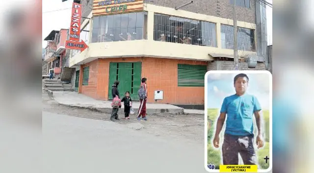 En este local ocurrió crimen de humilde cobrador de combi En este local ocurrió crimen de humilde cobrador de combi