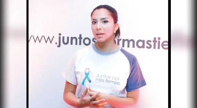 Apoya campaña contra el cáncer