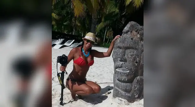 Señora tiene una figura de infarto