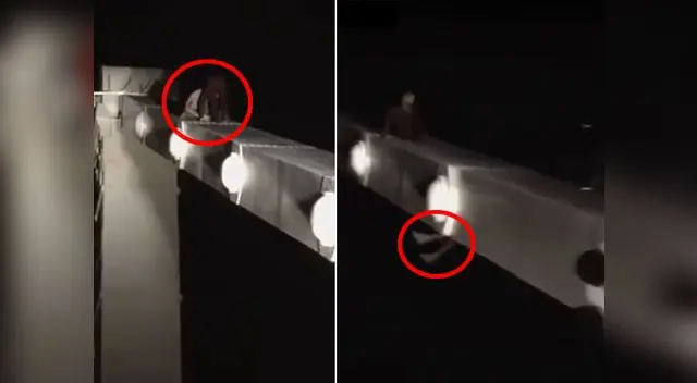 El joven de tan solo 22 años subió al puente en estado de ebriedad El joven de tan solo 22 años subió al puente en estado de ebriedad