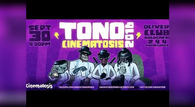  La cita es el viernes 30 de septiembre en Oliver Club, en Miraflores.