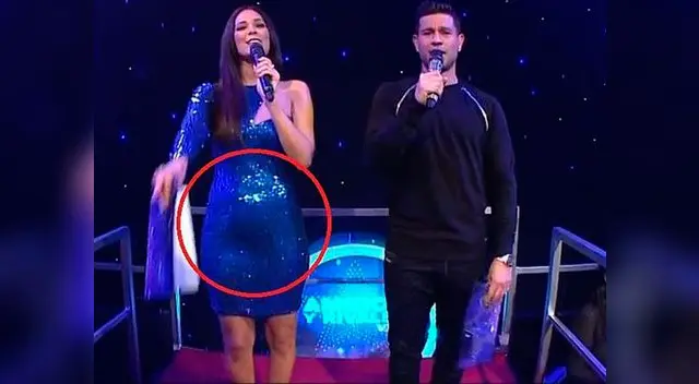 Esposa de Ezio oliva ya luce su pancita en televisión Esposa de Ezio oliva ya luce su pancita en televisión