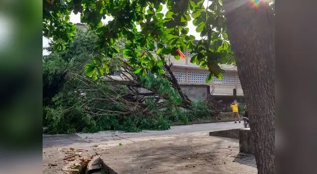 Lluvia torrencial en Iquitos deja 19 heridos y 20 viviendas afectadas