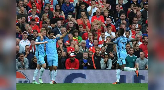 El belga De Bruyne celebra tras marcar el 1-0