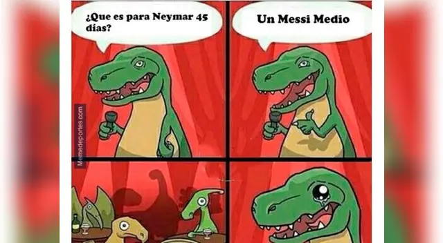 La broma sobre Neymar y Lionel Messi es muy cruel
