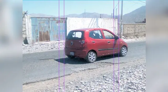 Los ladrones treparon las paredes de la fábrica para sorprender al cuidante. 