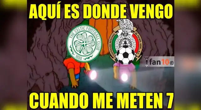 Culés aplastaron a escoceses Culés aplastaron a escoceses