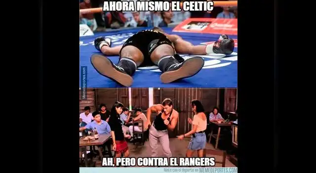 Culés aplastaron a escoceses Culés aplastaron a escoceses