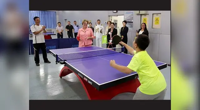 Primera Dama realiza sus propias actividades en China. 