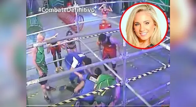 Yamila Piñero no se podía levantar debido al terrible golpe que sufrió al caer