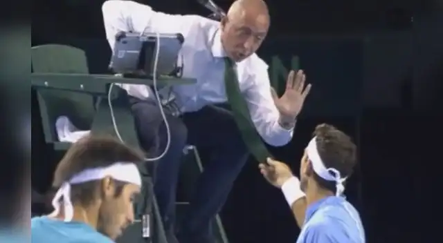 Del Potro es muy bromista