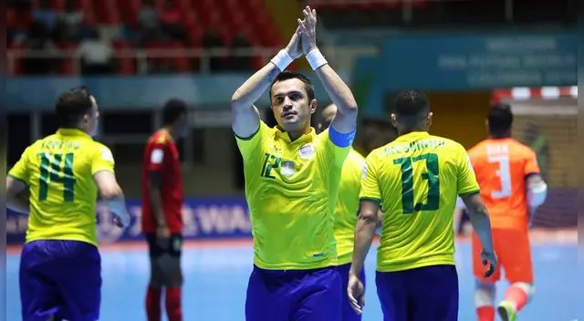 Falcao entró en la historia del futsal Falcao entró en la historia del futsal