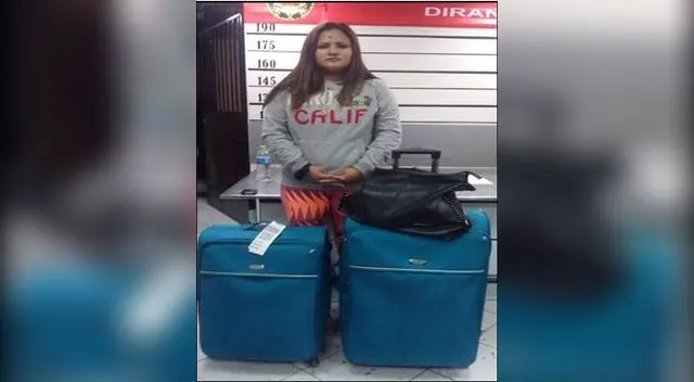 Mujer fue llevada a la sede de la Dirandro para ser interrogada Mujer fue llevada a la sede de la Dirandro para ser interrogada