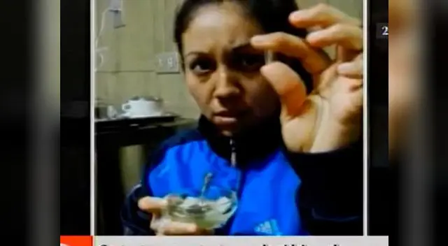 Embarazada denunció que encontró vidrios en postre que le sirvieron en clínica 