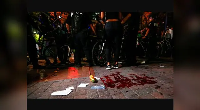 Ocho personas heridas en protestas en Estados Unidos Ocho personas heridas en protestas en Estados Unidos