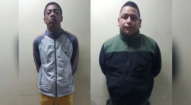 Sujetos serán investigados en la sede de la Dirincri Sujetos serán investigados en la sede de la Dirincri