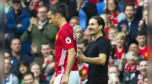Zlatan no hace caso a su doble