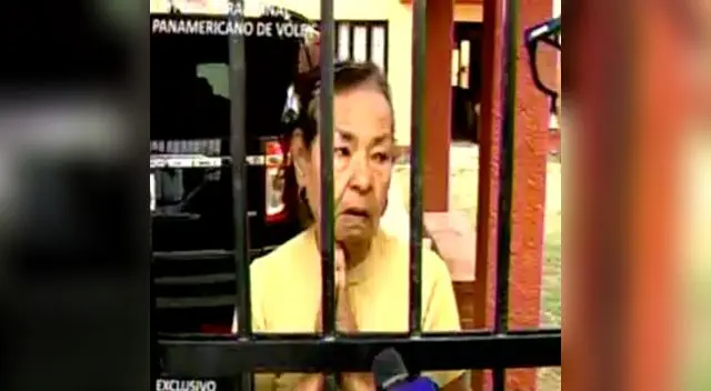 La madre de Maricielo Effio no quiere saber nada de su yerno.