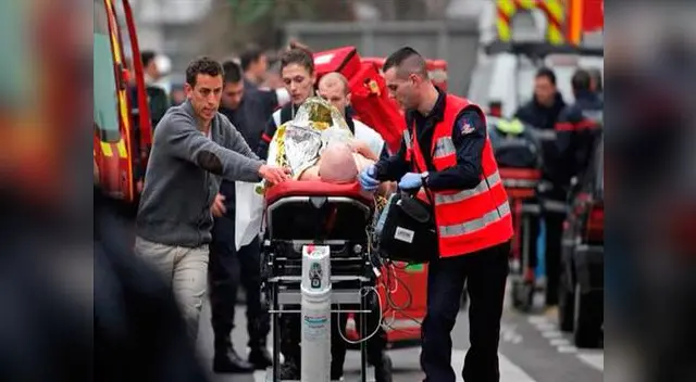 Heridos rumbo al hospital