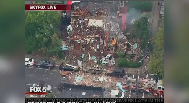 Explosión causó estragos graves