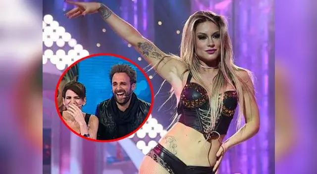 Leslie Shaw no imaginó que tendría un terrible percance en presentación Leslie Shaw no imaginó que tendría un terrible percance en presentación