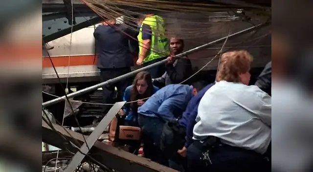 Choque de tren dejó casi 100 heridos y un fallecido